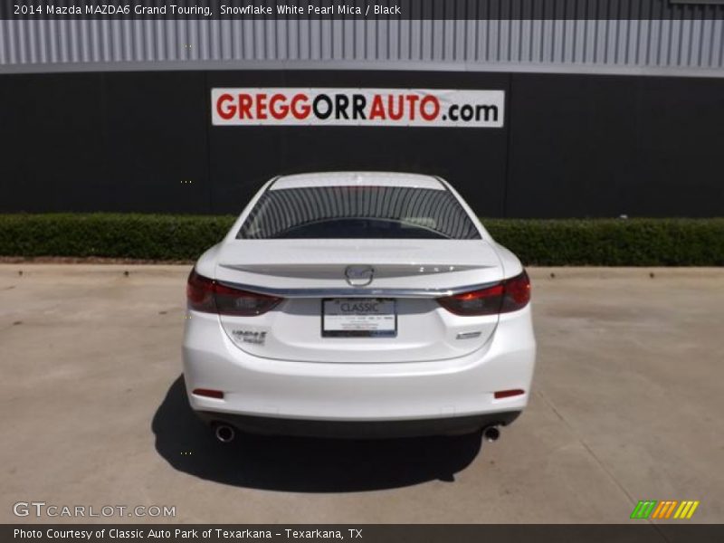Snowflake White Pearl Mica / Black 2014 Mazda MAZDA6 Grand Touring