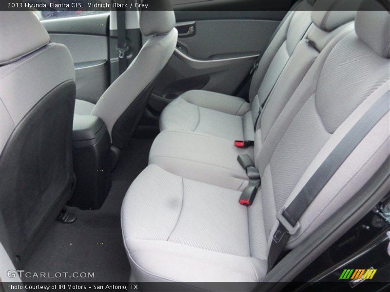 Midnight Black / Gray 2013 Hyundai Elantra GLS