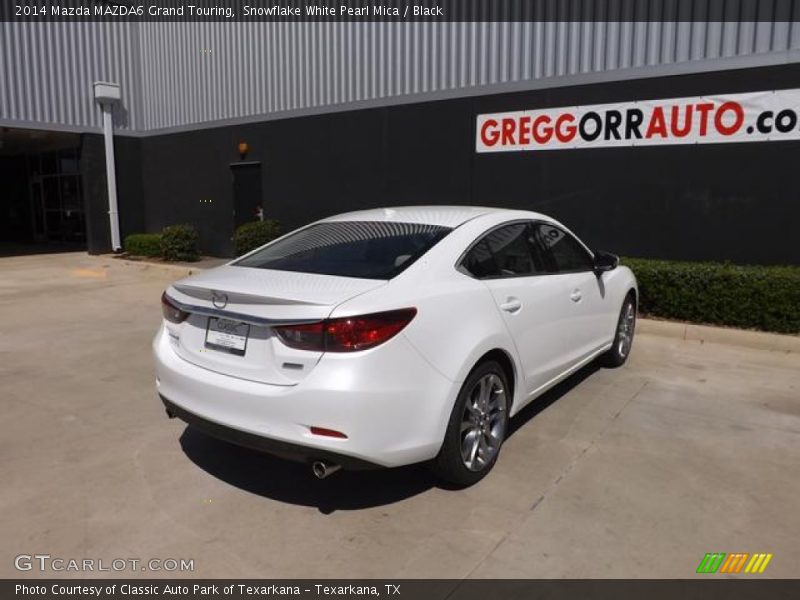 Snowflake White Pearl Mica / Black 2014 Mazda MAZDA6 Grand Touring