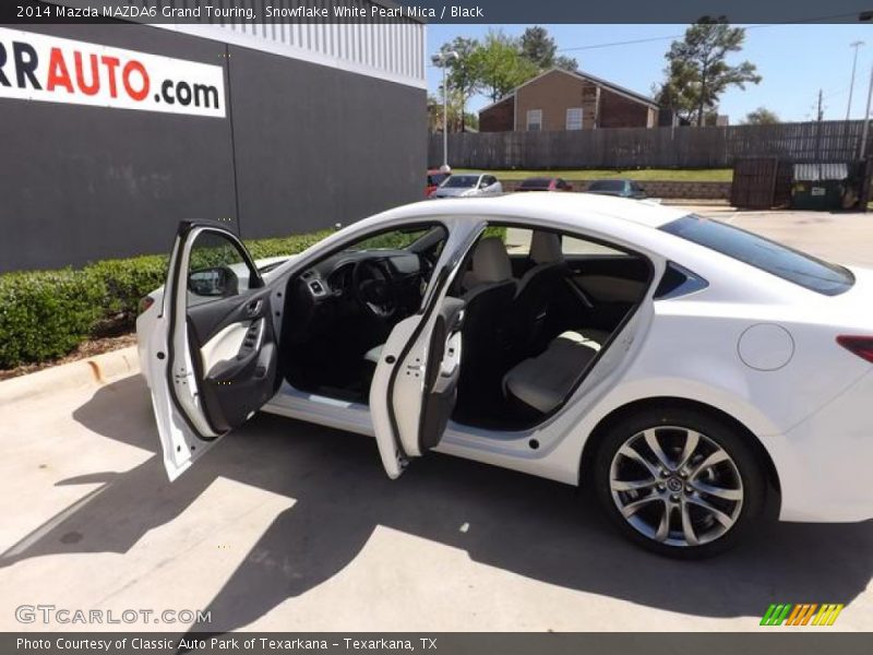 Snowflake White Pearl Mica / Black 2014 Mazda MAZDA6 Grand Touring