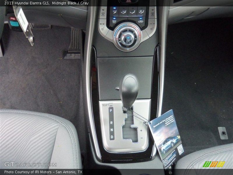 Midnight Black / Gray 2013 Hyundai Elantra GLS