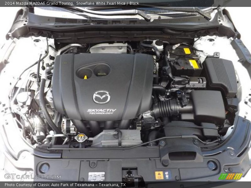  2014 MAZDA6 Grand Touring Engine - 2.5 Liter SKYACTIV-G DI DOHC 16-valve VVT 4 Cyinder