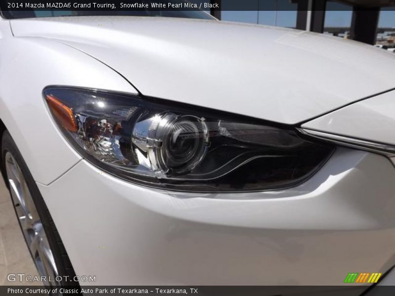 Snowflake White Pearl Mica / Black 2014 Mazda MAZDA6 Grand Touring
