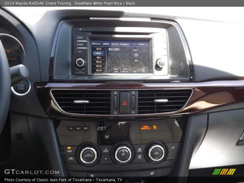 Snowflake White Pearl Mica / Black 2014 Mazda MAZDA6 Grand Touring