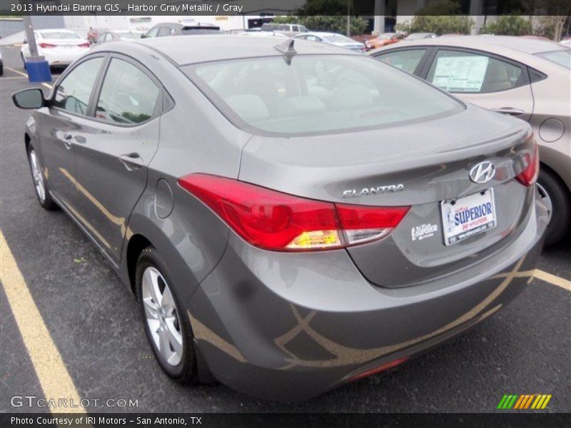 Harbor Gray Metallic / Gray 2013 Hyundai Elantra GLS