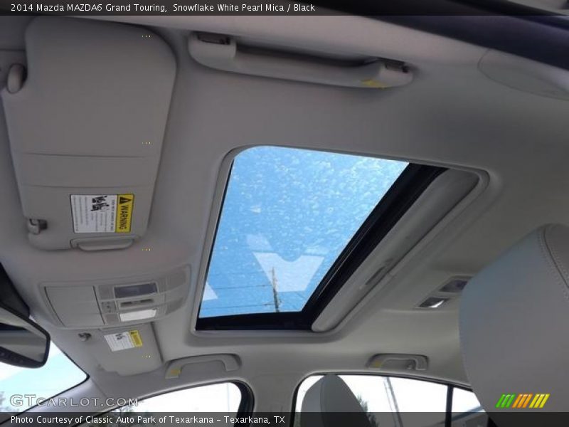Snowflake White Pearl Mica / Black 2014 Mazda MAZDA6 Grand Touring