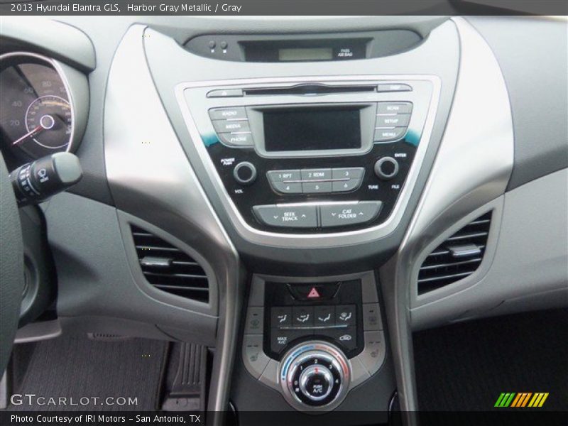 Harbor Gray Metallic / Gray 2013 Hyundai Elantra GLS