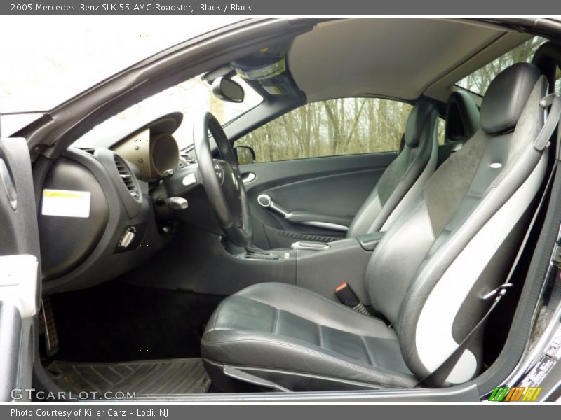  2005 SLK 55 AMG Roadster Black Interior