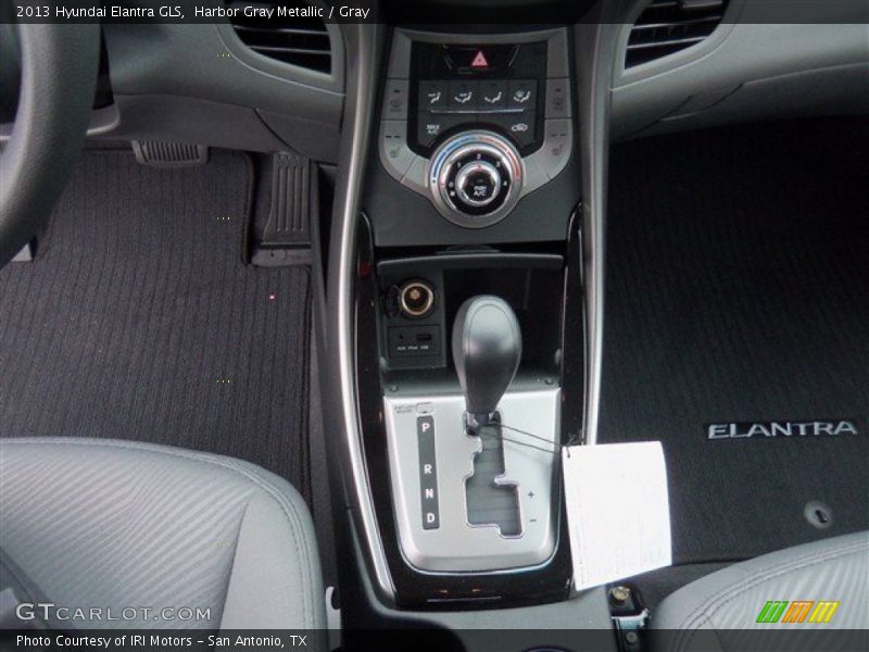 Harbor Gray Metallic / Gray 2013 Hyundai Elantra GLS