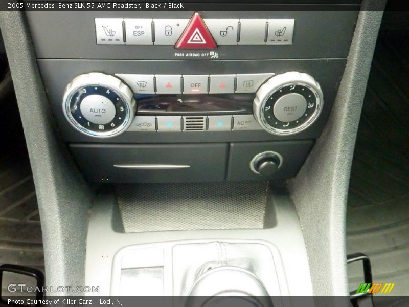 Controls of 2005 SLK 55 AMG Roadster