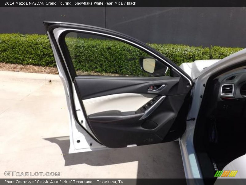 Snowflake White Pearl Mica / Black 2014 Mazda MAZDA6 Grand Touring