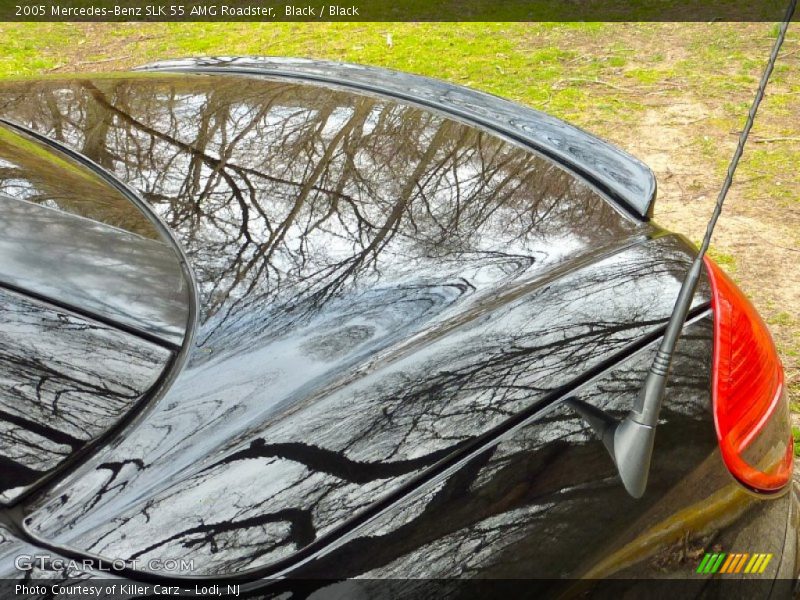 Black / Black 2005 Mercedes-Benz SLK 55 AMG Roadster