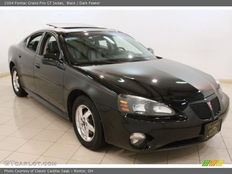 Black / Dark Pewter 2004 Pontiac Grand Prix GT Sedan