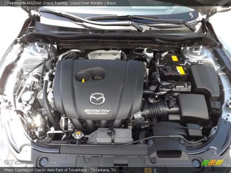  2014 MAZDA6 Grand Touring Engine - 2.5 Liter SKYACTIV-G DI DOHC 16-valve VVT 4 Cyinder