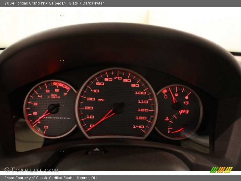 Black / Dark Pewter 2004 Pontiac Grand Prix GT Sedan