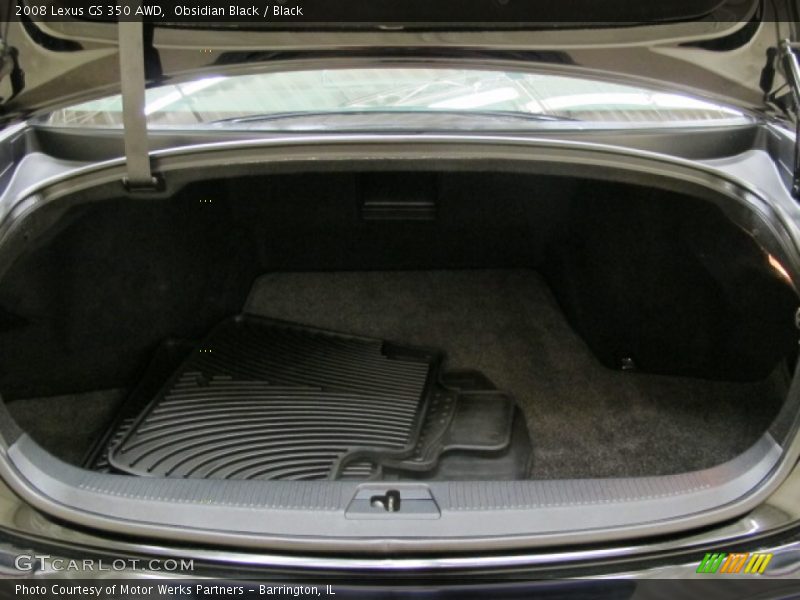 Obsidian Black / Black 2008 Lexus GS 350 AWD