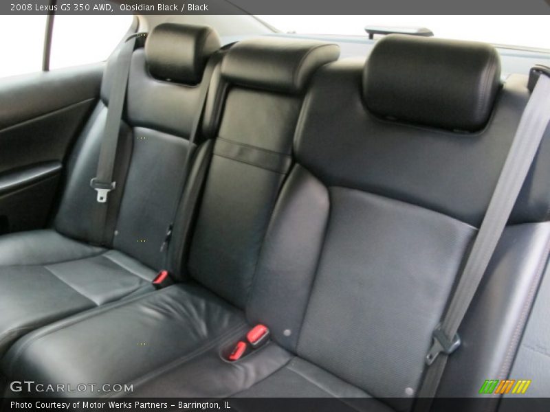Obsidian Black / Black 2008 Lexus GS 350 AWD