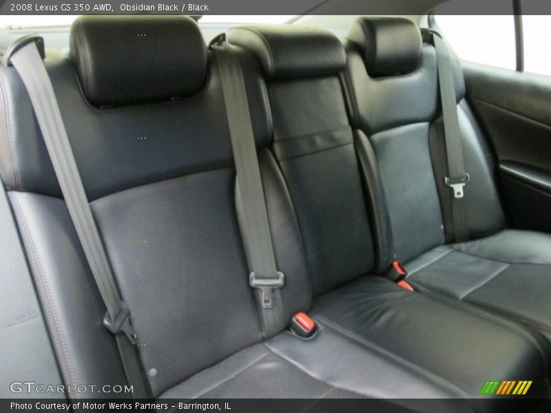 Obsidian Black / Black 2008 Lexus GS 350 AWD