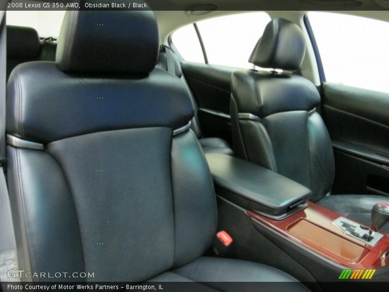 Obsidian Black / Black 2008 Lexus GS 350 AWD