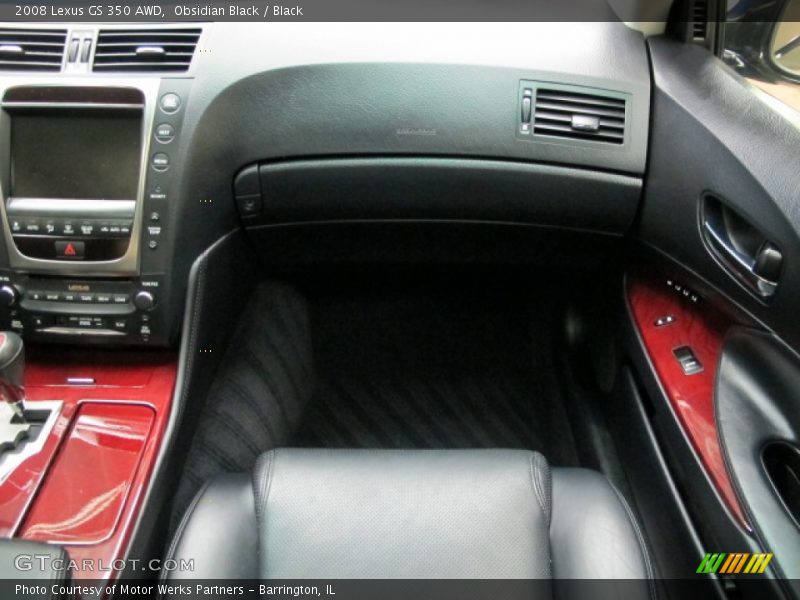 Obsidian Black / Black 2008 Lexus GS 350 AWD