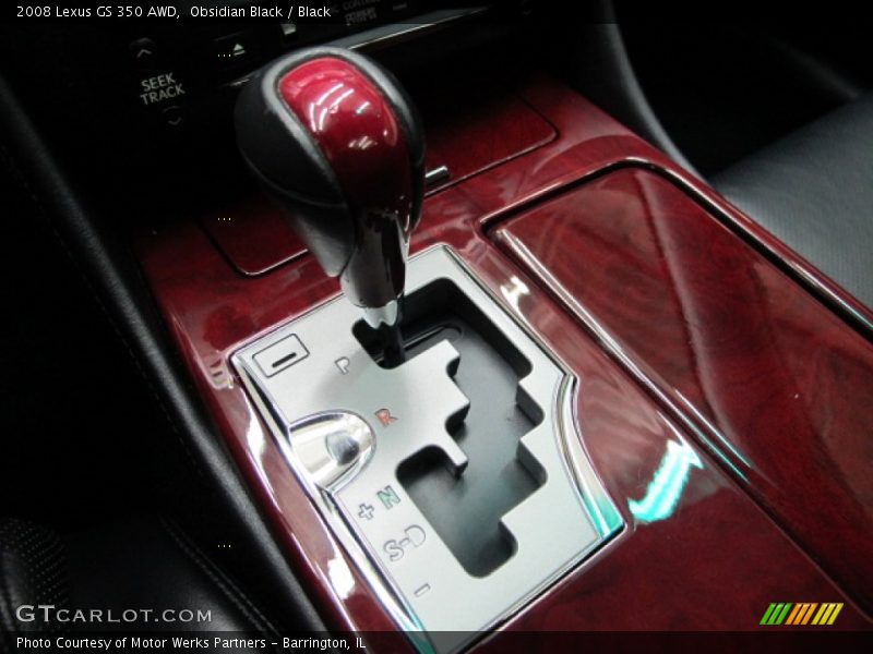 Obsidian Black / Black 2008 Lexus GS 350 AWD