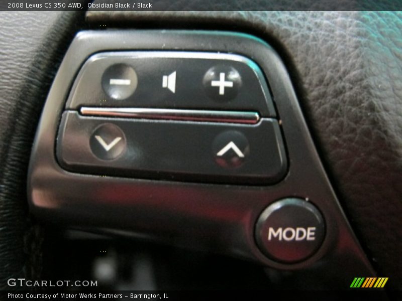 Obsidian Black / Black 2008 Lexus GS 350 AWD