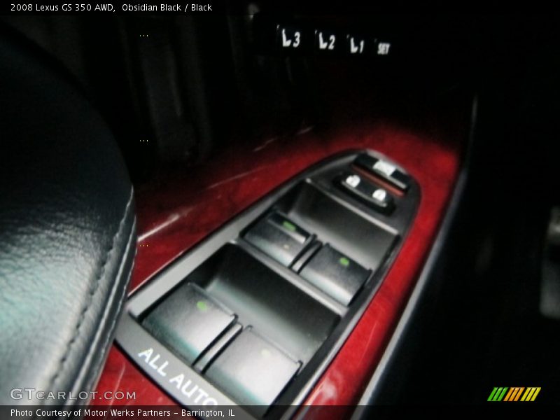 Obsidian Black / Black 2008 Lexus GS 350 AWD