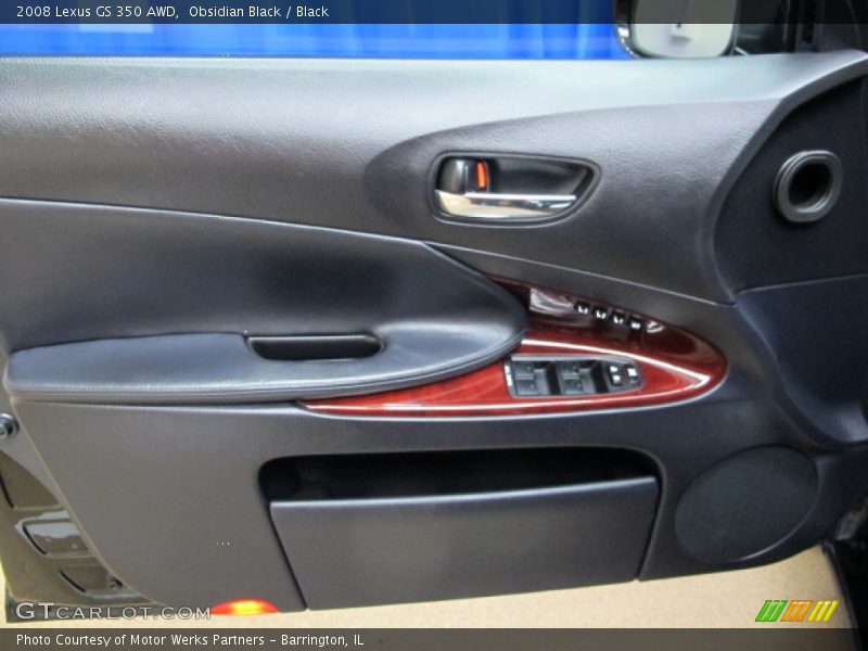 Obsidian Black / Black 2008 Lexus GS 350 AWD