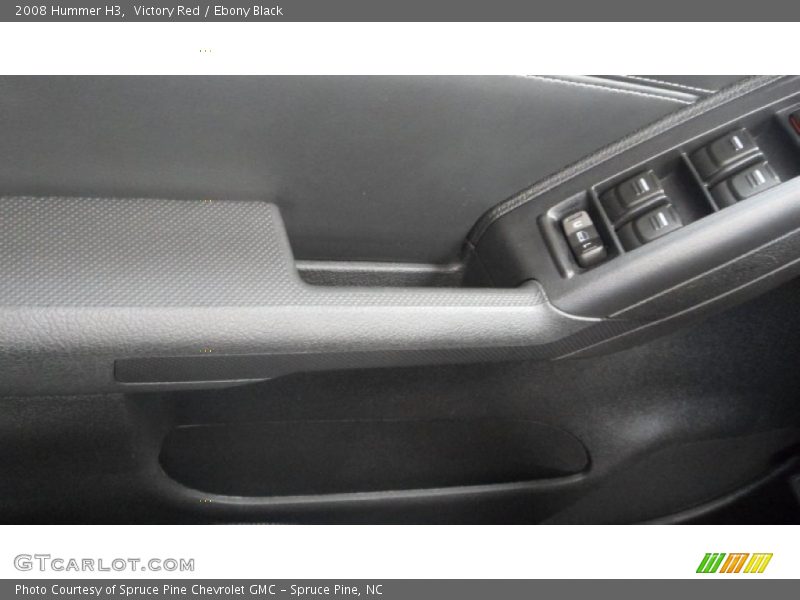 Victory Red / Ebony Black 2008 Hummer H3