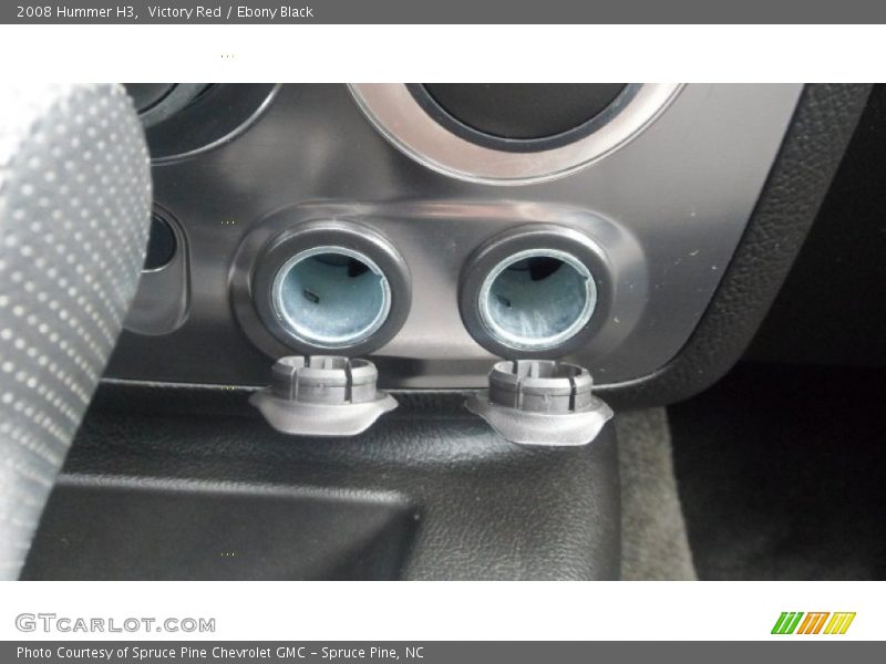 Victory Red / Ebony Black 2008 Hummer H3