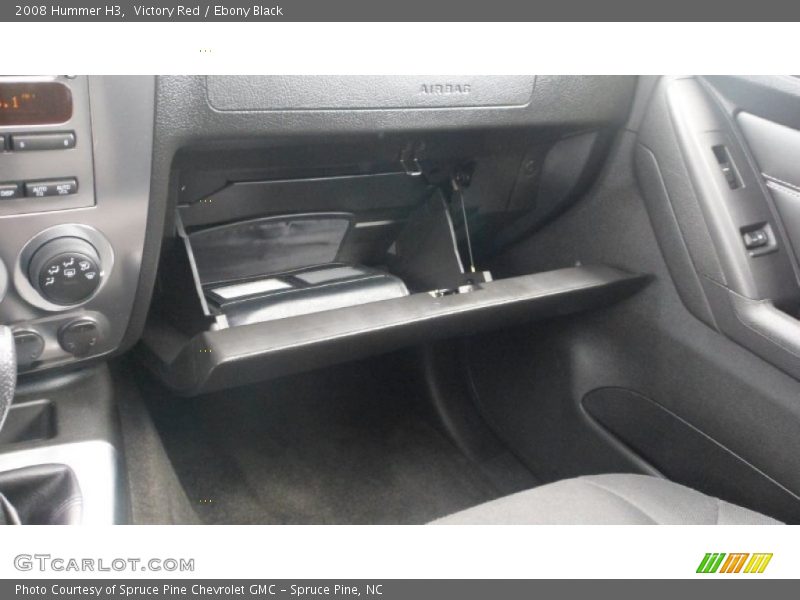 Victory Red / Ebony Black 2008 Hummer H3