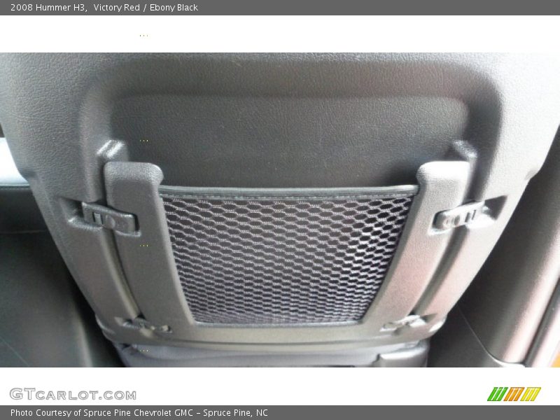 Victory Red / Ebony Black 2008 Hummer H3