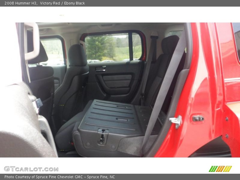 Victory Red / Ebony Black 2008 Hummer H3