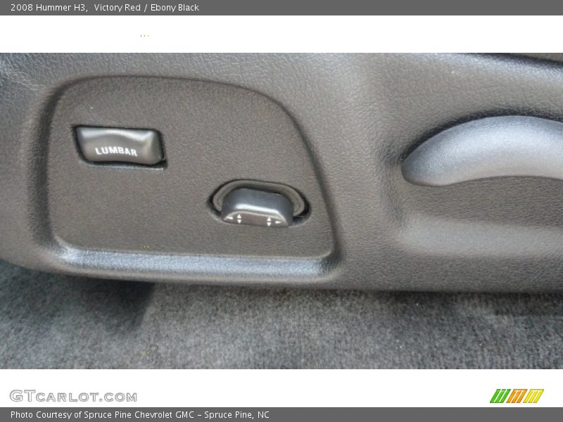 Victory Red / Ebony Black 2008 Hummer H3