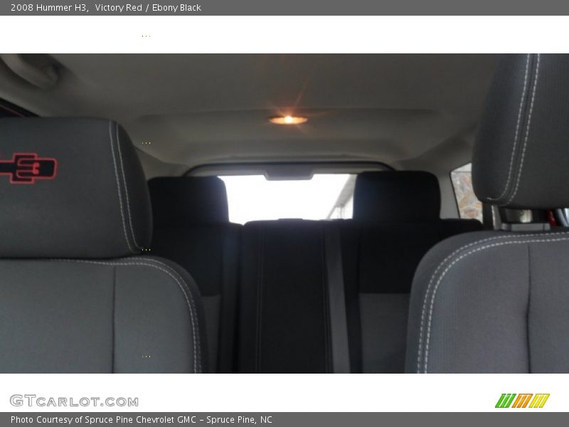 Victory Red / Ebony Black 2008 Hummer H3