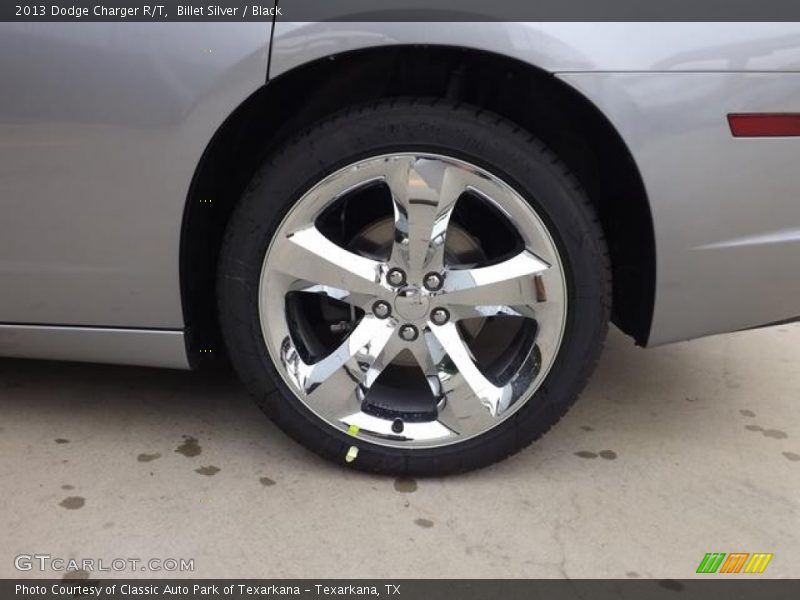 Billet Silver / Black 2013 Dodge Charger R/T