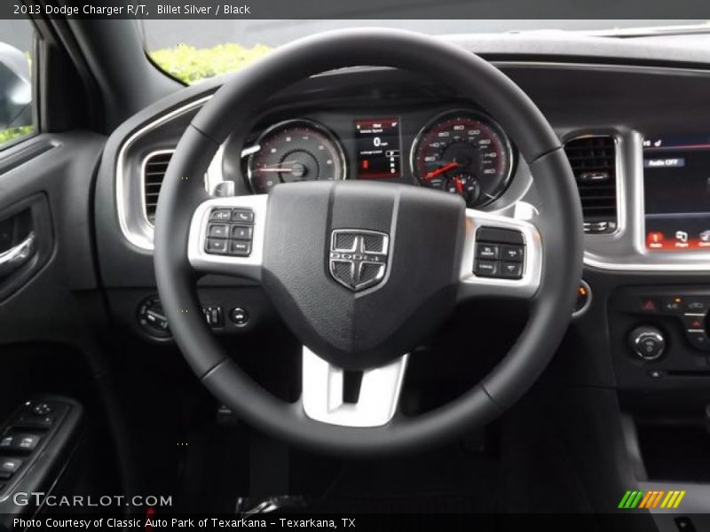 Billet Silver / Black 2013 Dodge Charger R/T