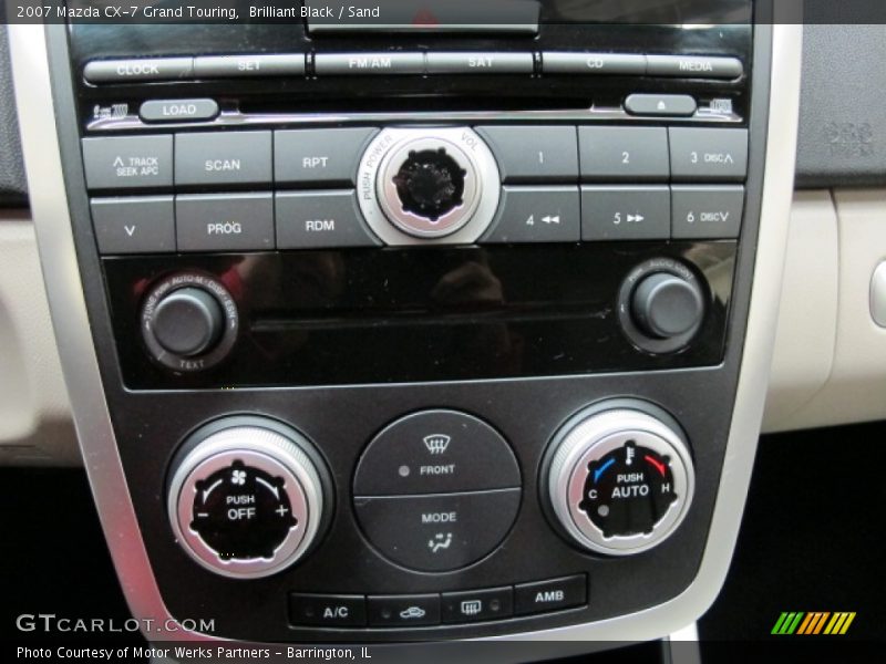 Brilliant Black / Sand 2007 Mazda CX-7 Grand Touring