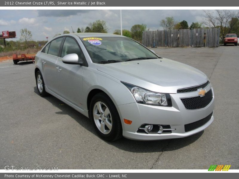 Silver Ice Metallic / Jet Black 2012 Chevrolet Cruze LT/RS