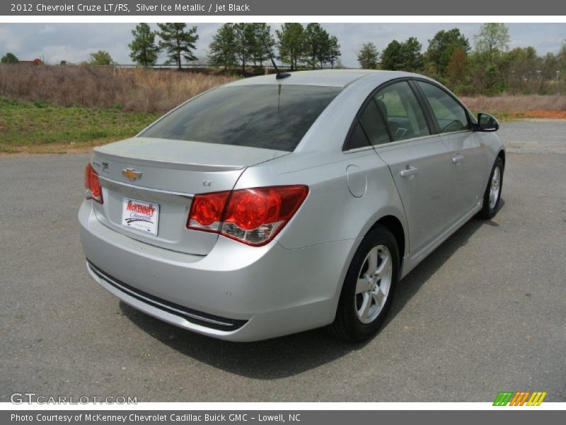 Silver Ice Metallic / Jet Black 2012 Chevrolet Cruze LT/RS