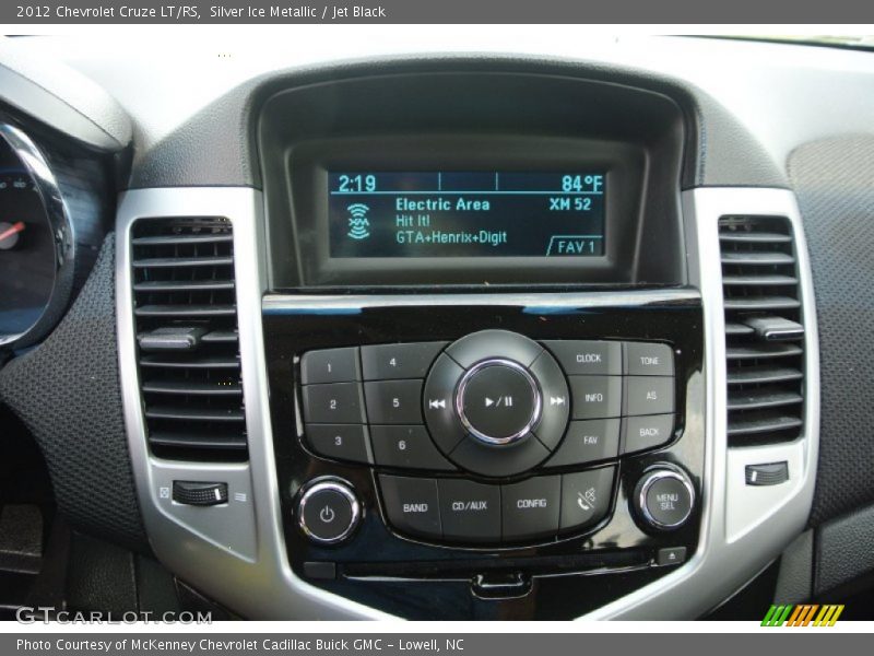 Silver Ice Metallic / Jet Black 2012 Chevrolet Cruze LT/RS