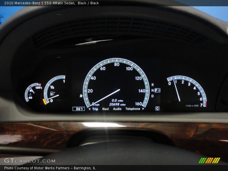 Black / Black 2010 Mercedes-Benz S 550 4Matic Sedan