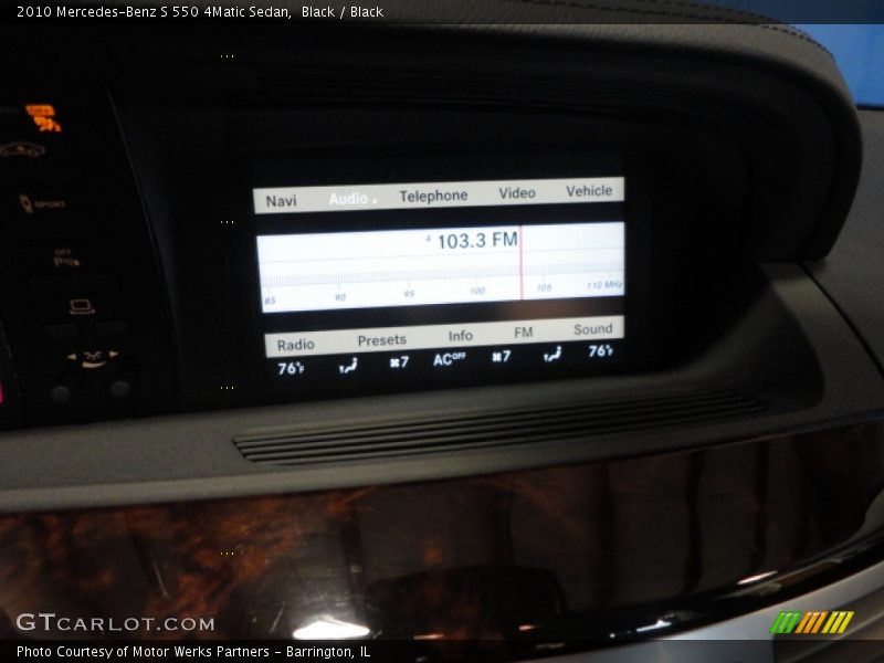 Black / Black 2010 Mercedes-Benz S 550 4Matic Sedan