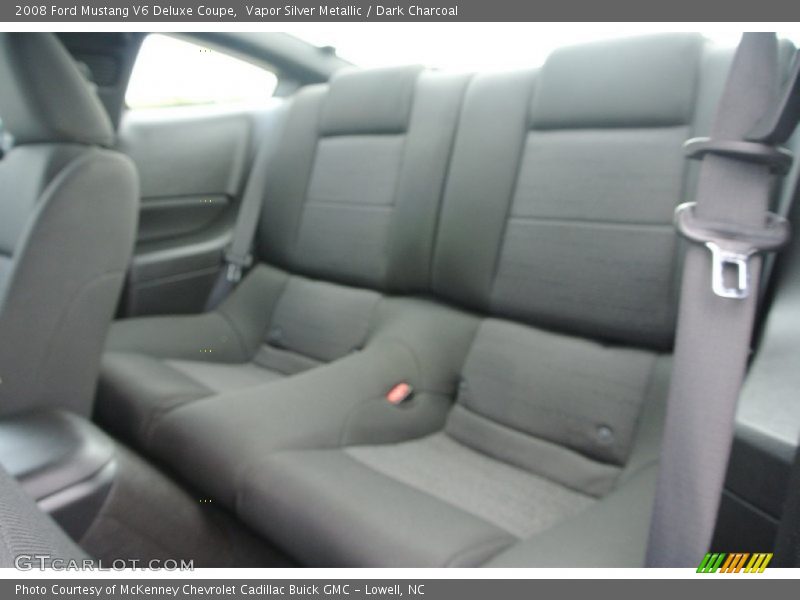 Vapor Silver Metallic / Dark Charcoal 2008 Ford Mustang V6 Deluxe Coupe