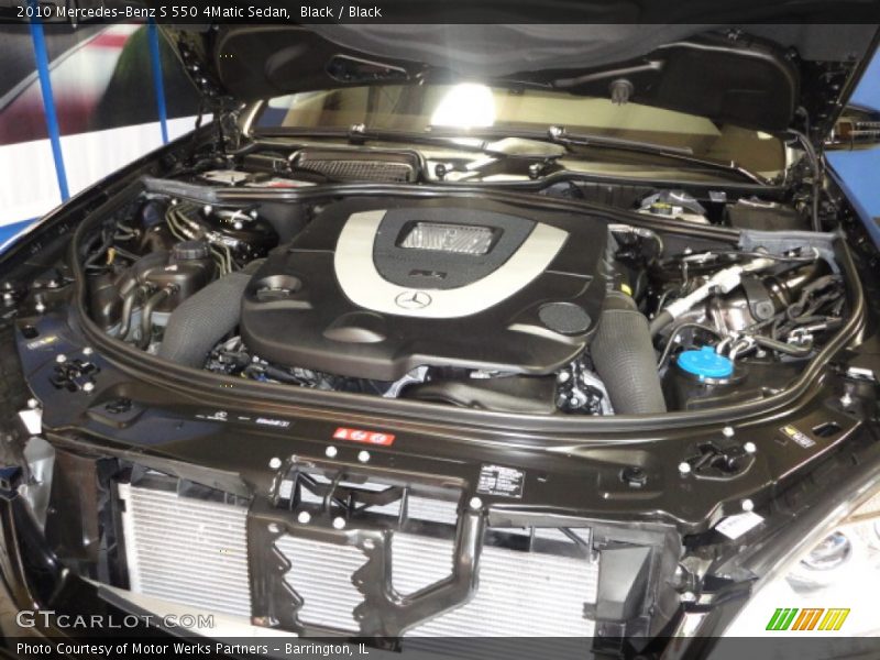 Black / Black 2010 Mercedes-Benz S 550 4Matic Sedan