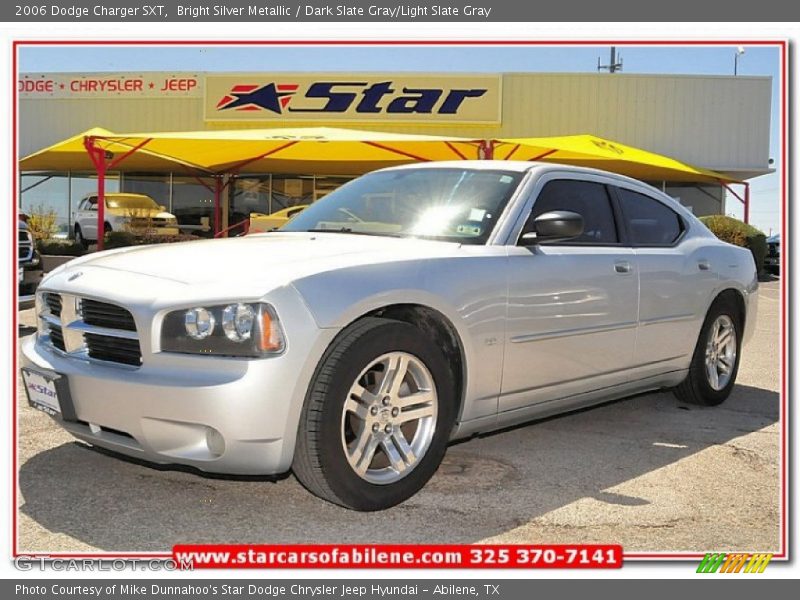 Bright Silver Metallic / Dark Slate Gray/Light Slate Gray 2006 Dodge Charger SXT
