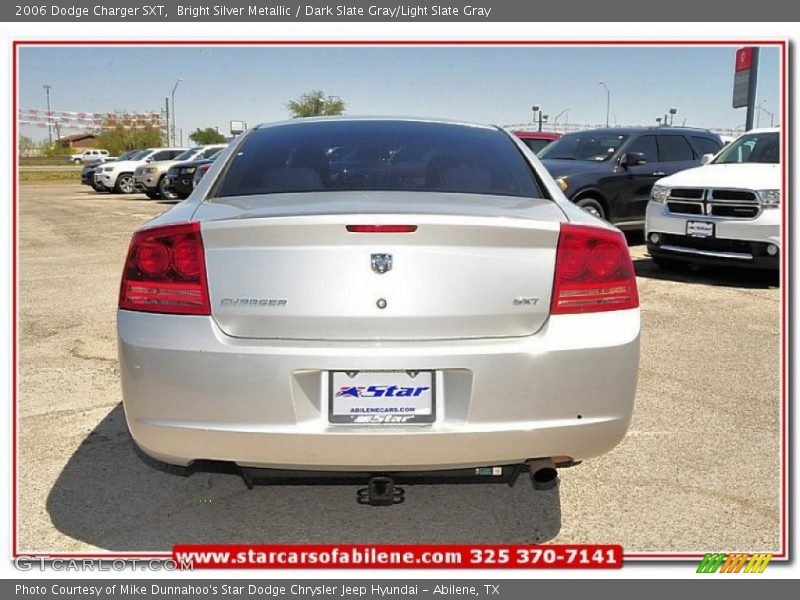 Bright Silver Metallic / Dark Slate Gray/Light Slate Gray 2006 Dodge Charger SXT
