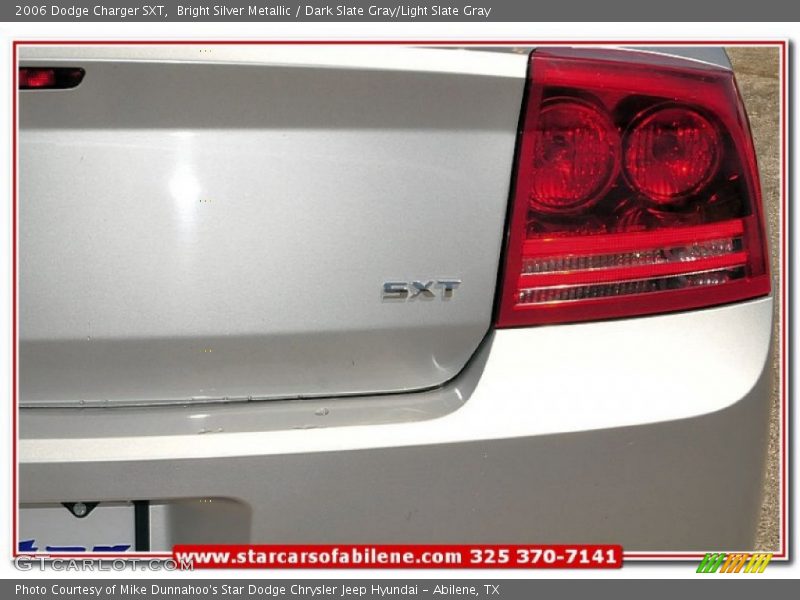 Bright Silver Metallic / Dark Slate Gray/Light Slate Gray 2006 Dodge Charger SXT