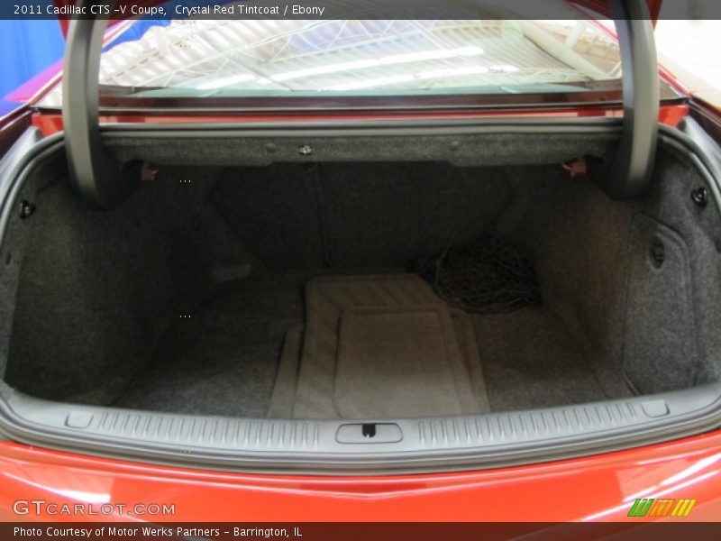  2011 CTS -V Coupe Trunk