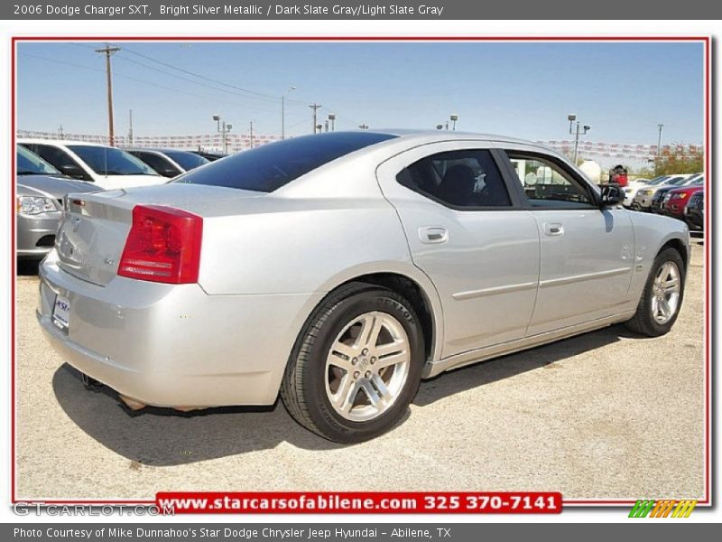 Bright Silver Metallic / Dark Slate Gray/Light Slate Gray 2006 Dodge Charger SXT